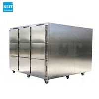 Congélateur mortuaire 3 corps, Réfrigérateur de morgue pour 3 corps à vendre, Réfrigérateur funéraire pour cadavres