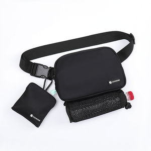 Wasserdichter Nylon <span class=keywords><strong>Dog</strong></span> <span class=keywords><strong>Training</strong></span> Treat Pouch mit eingebautem Poop Bag Dispenser und verstellbarem Schulter gurt - Product Image 3