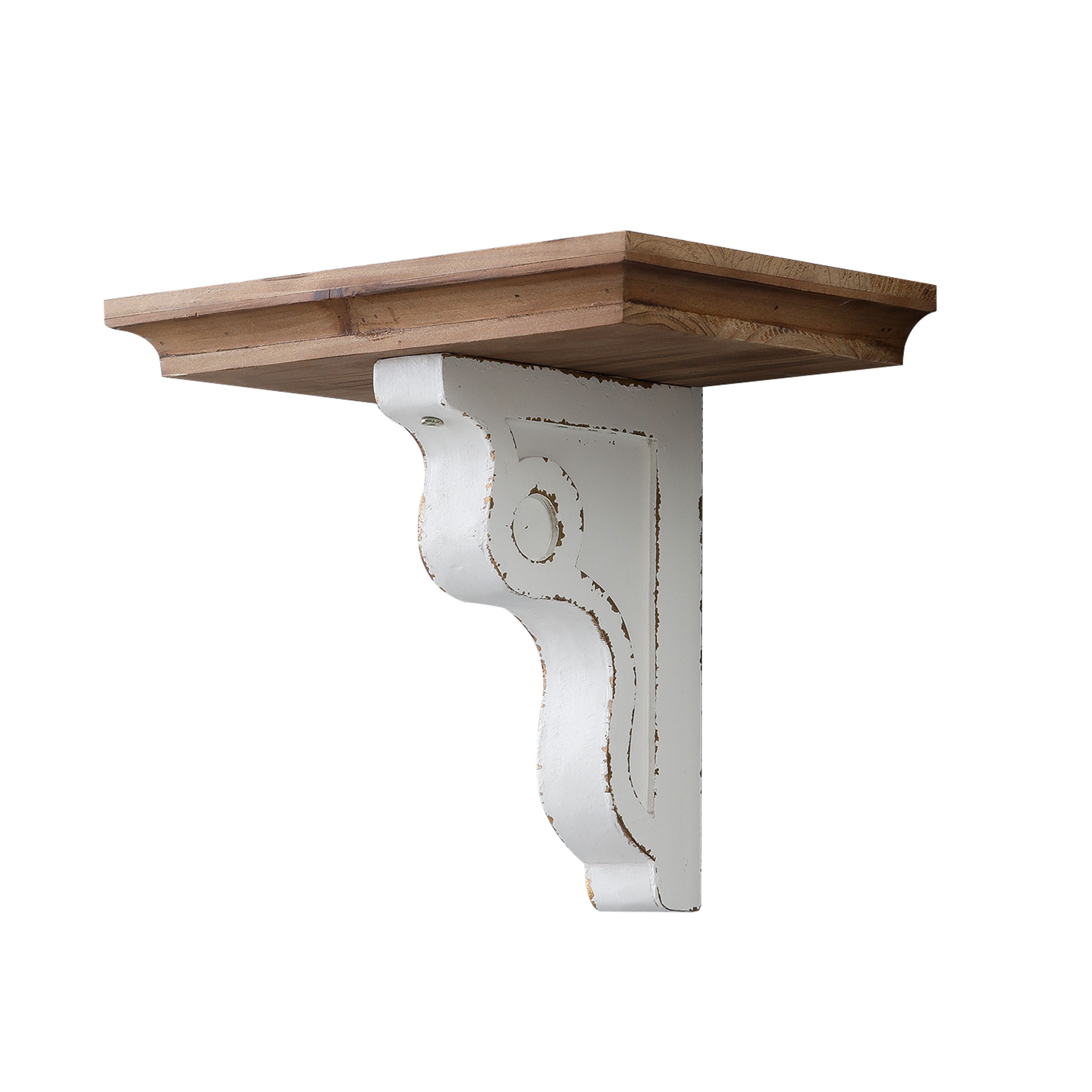 colore legno naturale e bianco