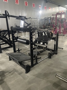 Máquina de Empuje de Cadera para Gimnasio, Equipo de Fitness para Ejercicios de Glúteos y Parte Inferior del Cuerpo, Ajustable, Tipo Smith <span class=keywords><strong>Elite</strong></span> 3D - Product Image 4
