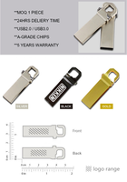 Logo personnalisé Impression clé USB 4GB 8GB 32GB 16GB 64GB Clé USB 2.0 3.0 Clé USB 128GB Clé USB en gros