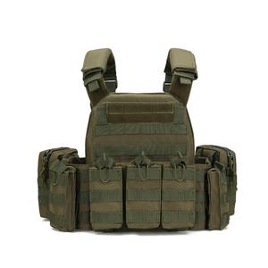 Chaleco Táctico de Camuflaje Personalizado al por Mayor, Chaleco de Seguridad con Bolsa para Cargadores, Sistema Molle - Product Image 6