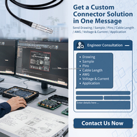 وصلة كابلات مقاومة للماء من PVC بتصنيف IP68، ذاتية القفل بنظام سحب ودفع، سلسلة C TGG، بقابس واحد، للمعدات الخارجية