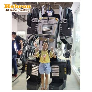 Disfraz de Robot <span class=keywords><strong>Gundam</strong></span> para Adultos, Disfraz de Halloween de 2.7 Metros de Altura, Trajes de Cosplay con Micrófono, Altavoz y Luz LED - Product Image 2