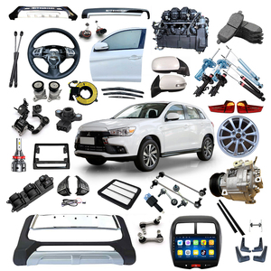 MitMitsubishi Outlander Sport ASX Kit paraurti anteriore a 2016 2019 con griglia cromata e fendinebbia per modellare componenti della carrozzeria - Product Image 3