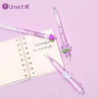 Ensemble de stylos gel Umei, thème jus de raisin, écriture fluide, encre sans bavure, stylo de signature quotidien pour étudiants, outil fiable