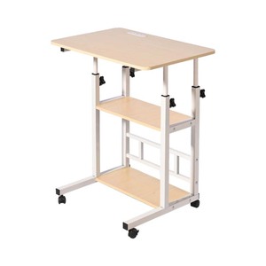 Di Động Đầu Giường Bảng Máy Tính Xách Tay Đứng Chiều Cao Có Thể Điều Chỉnh Máy Tính Bảng Bàn Nghiên Cứu Với 4 Bánh Xe Cho Giường Sofa Đọc Sách - Product Image 3