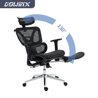 Chaise de bureau ergonomique, chaise pivotante en maille de haute qualité, coussin de siège confortable, chaise de direction de luxe pour le bureau