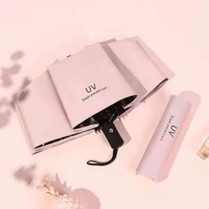 Factory Wholesale Custom Logo <b>Automatic</b> Manual Promo Business Gift Waterproof 3 Folding <b>Umbrellas</b> for Women Men - Product Image 5