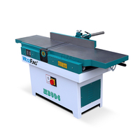Machine à jointer le bois industrielle, dégauchisseuse à haute précision avec tête de coupe droite, outils de menuiserie professionnels