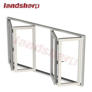 Ventana plegable de aluminio para cocina Ventana plegable de doble acristalamiento con apertura media - Product Image 4