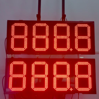 Módulo de Señalización LED de Alta Visibilidad para Precios de Combustible en Estaciones de Servicio