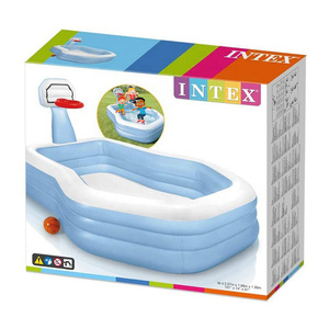 <span class=keywords><strong>INTEX</strong></span> 57183 Shot piscine rectangulaire piscine gonflable extérieure pour enfants piscine de jeu de basket-ball - Product Image 4