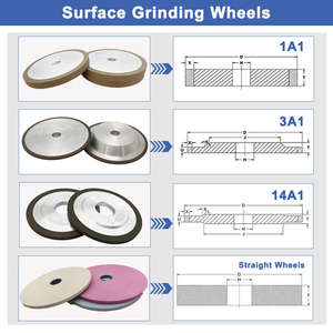 REZZ meurt moules meule outil abrasif surface plane meules moule pièces oxyde d'aluminium meule - Product Image 3