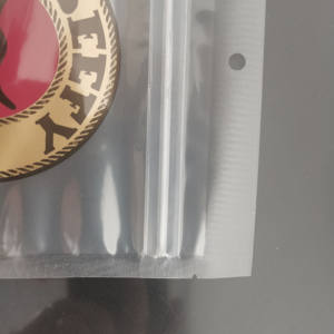 שקיות אריזה מ-PET עם סגירת זיפלוק בהתאמה אישית, באיכות מזון, לאריזת חטיפי בשר מיובש, בשר בקר פרוס 250 גרם, עם סגירת זיפר עליונה, למזון לחיות מחמד - Product Image 5