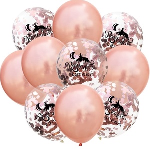 Palloncini Trasparenti con Coriandoli da 12 Pollici, Decorazioni per Eid Mubarak, Ramadan Kareen, Capodanno Musulmano, Forniture per Feste Eid e Ramadan - Product Image 1