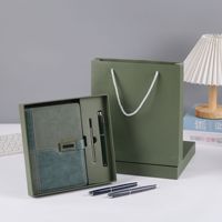 Ensemble cadeau de carnet A5, personnalisable avec logo d'entreprise, ensemble cadeau d'entreprise pour le bureau et les réunions, exquis et pratique