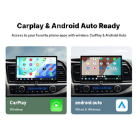 Layar Foforfor 13" untuk Toyota Highlander 2014-2021 CarPlay Android15 2K Radio Mobil Stereo Player Head Unit GPS Navi 360 DSP 7870