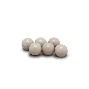 工場カスタム高品質プラスチックPEEKボールカスタムオールサイズ標準デルリンボールソリッドピーク小さな白いプラスチックボール