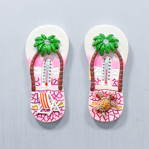 2020 artículos promocionales 3D resina imán de nevera con termómetro - Product Image 2