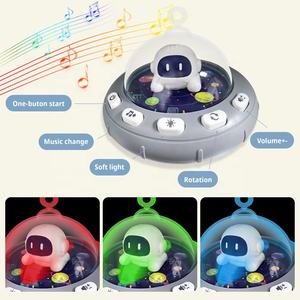 Siège auto musical pour bébé 0-12 <span class=keywords><strong>mois</strong></span> à piles Jouets pour bébés-Activités de voyage pour bébé Mobile pour berceau pour garçon - Product Image 3