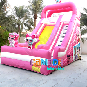Castillo inflable de PVC comercial para alquiler de fiestas, tobogán grande, toboganes secos, casa de rebote inflable, tobogán de agua, rebote inflable - Product Image 3