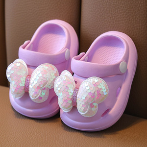 Sandalias Antideslizantes para Bebés de 1 a 3 Años, Sandalias Eva para Niños, Pantuflas Eva con Lentejuelas para Niños - Product Image 5