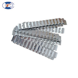 HF Vente en gros Design industriel Anti-Corrosion Durable Aluminium <span class=keywords><strong>Fer</strong></span> Acier Zig Zag Briques ondulées Attaches murales pour immeuble de bureaux - Product Image 6