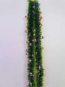 新製品の卸売クリスマスワイヤードティンセルガーランドクリスマスツリーガーランズクリスマスホリデーパーティー用品 - Product Image 4