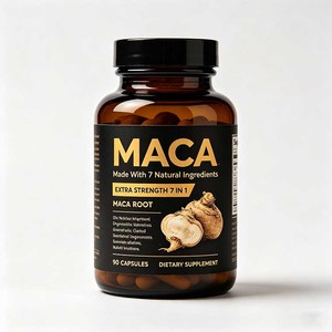 Capsules de Maca Noire Biologique pour Femmes Adultes : Amélioration des Hanches et des Fesses, Éclaircissement de la Peau, Soutien Immunitaire, Antioxydant, Gestion de l'Énergie - Product Image 1
