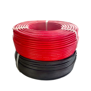 Cable de Alimentación de Cobre Estañado Trenzado de 75 mm, 15000/0.08, Diámetro de 15.8 mm, Rango de Temperatura de -60 °C a 200 °C, Aislamiento de Goma Automotriz de 600 V - Product Image 1