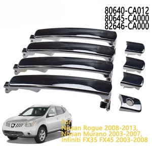Q manija de puerta exterior de coche 80640-CB81B 80640-CZ31B 80640-CA012 80640-CL00A 80646-CA000 80645-CA000 para <span class=keywords><strong>Nissan</strong></span> Rogue 2008-2013 - Product Image 5