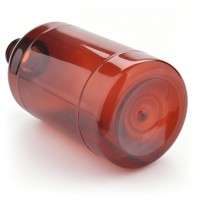 Bouteilles en plastique PET transparentes et brunes de 100 ml, 330 ml, 350 ml, 500 ml, de qualité alimentaire européenne, conformes aux normes REACH et HACCP, avec bouchons CRC pour l'emballage de médicaments
