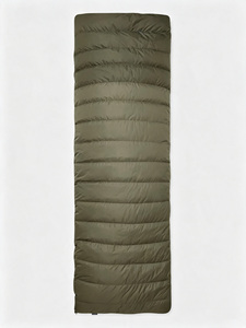 Saco de Dormir Convertible Personalizable para 3 Estaciones, Carcasa de Nailon 30D, Plumón de Pato Blanco 650FP, Se Abre a un Edredón y se Cierre con Cremallera para Camping - Product Image 1