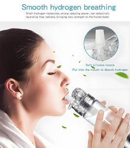 WEIZI - Generador de Agua Rica en Minerales Portátil de 400 ml, Electrolisis con Membrana SPE, Pureza del 99,999%, 12 V, 7 W, para el Hogar y el Automóvil, YZ-HA02 - Product Image 1