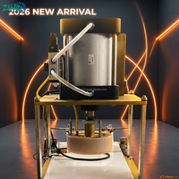 Machine semi-automatique d'estampage de pizza et de naan, avec moule personnalisé pour la création de bords, pour la fabrication de pain plat, pain arabe, tortilla et disques de pâte pressés