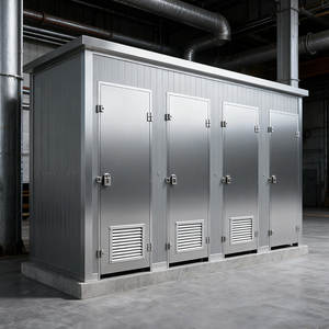 Toilettes portables en acier à faible consommation d'eau pour camping, préfabriquées, mobiles, pour les terminaux de navires de croisière et les régions à eau limitée - Product Image 5