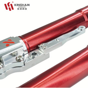 Suspension de moto KINGHAM pour <span class=keywords><strong>HONDA</strong></span> Vario Click <span class=keywords><strong>125</strong></span>/150 aluminium CNC personnalisation 410mm amortisseur avant de moto - Product Image 5