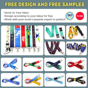 Cordino promozionale personalizzato in poliestere con gancio cinturino per il collo portachiavi per il telefono cellulare e porta Badge - Product Image 5