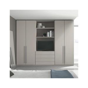 <span class=keywords><strong>Armarios</strong></span> Modernos de Fábrica para Dormitorio de Niñas, Armario de PVC y Madera, Diseño de Muebles para Guardar Ropa - Product Image 5