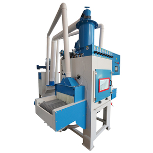Pass Through Automatic Conveyor Belt Sand Blasting <b>Machine</b> for Metal Surface Finishing - Product Image 5
