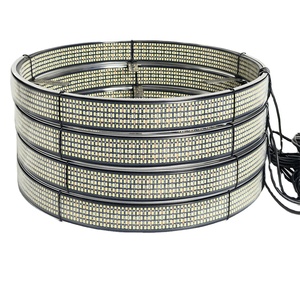 15inch 17inch 20inch 10row màu trắng tinh khiết dẫn bánh xe Vòng đèn màu xanh-răng đồng bộ điều khiển từ xa rim lốp ánh sáng bánh xe ánh sáng - Product Image 1