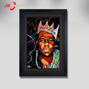 Cantante di stelle Hip-Hop poster e stampe Tupac 2PAC quadro su tela quadro su tela 2pac pittura