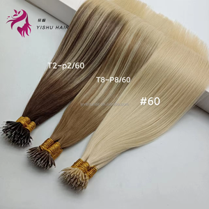 Các Mới Đến Sắt 100% Tự Nhiên Của Con Người Tóc Ombre Màu Đàn Piano Màu Nguyên Trinh Nữ Chất Lượng 100G Mỗi Gói Cho Người Da Trắng - Product Image 2