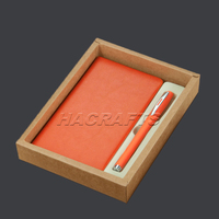Cuaderno y Bolígrafo, Juego de Regalo Empresarial Simple de Dos Piezas, Lujoso y Corporativo