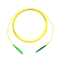 Kabel Patch Cord Fiber Optik Single Mode 1M SC/APC ke LC/APC Simplex LSZH 2.0 3.0mm FTTH