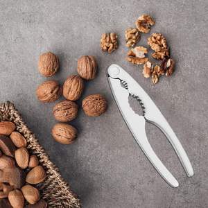 كسارة بندق عالية الجودة من سبائك الزنك ، كسارة بندق ، مقشر للمأكولات البحرية ، فاتّحات الكستناء ، كماشة جوز بيكان ، أداة كسارة بندق - Product Image 2