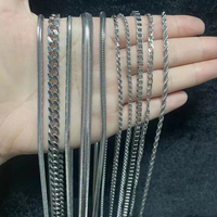 Livraison Rapide Collier Chaînes en Argent 925 SC Cable Figaro Rope Paperclip Cuban Curb Link, Bijoux Fins pour Hommes et Femmes