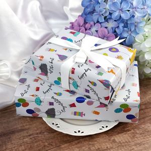 Factory Wholesale 80g Disposable Silicone-Coated Birthday Custom Luxury 70cm X 3m Metallic Paper Roll Wrapping for Packaging - Product Image 4