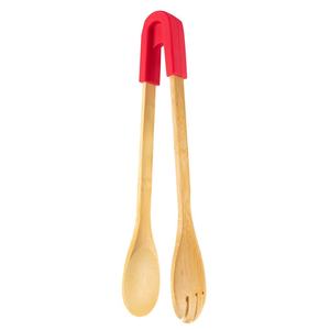 Pince à pain en bambou pour barbecue et buffet ensemble de cuisine outils de cuisson ciseaux en bois ciseaux à pain - Product Image 6